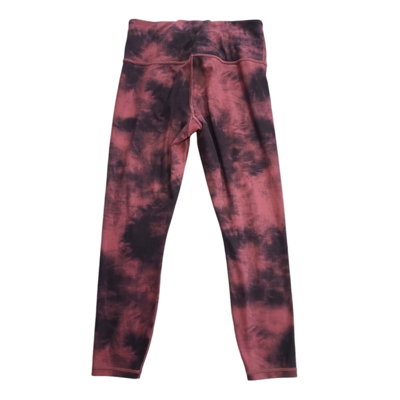 Athleta Women's red elation ice dye 7/8 tight size SP athletic yoga casual - Picture 3 of 9